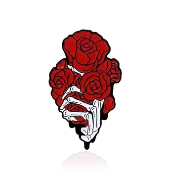 Значок, пін на одяг, рюкзак серія «Скелет» PIN-0239