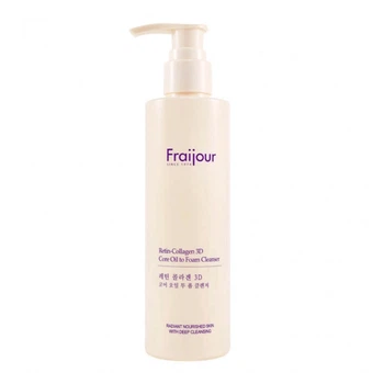 Гідрофільна очищуюча олія-пінка з колагеном Retin-Collagen 3D Core Oil to Foam Cleanse Fraijour 210 мл 8802929009476