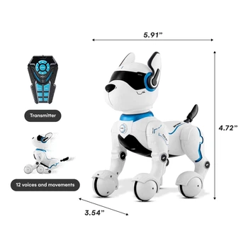 Іграшка Dog Robot A001 — інтерактивний пес з голосовим управлінням для дітей