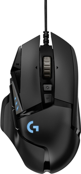 Миша Logitech G502 Gaming Mouse HERO High Performance Black (910-005470) (2432ZR84CT49) - Уцінка
