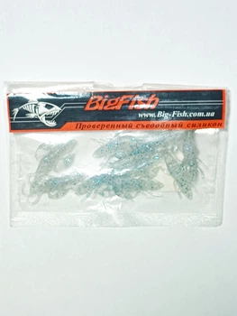 Силікон їстівний Big fish Crayfish 2" col. Привид 10шт/уп