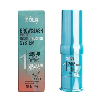 Состав для ламинирования бровей и ресниц ZOLA Color Lab Emotion 01 Protein Strong Lifting 10 мл