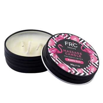 Масажна свічка FRC Beauty Massage Candle Bubble диня-ківі 30 г (2100994278923)