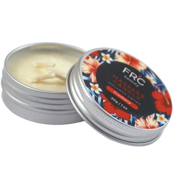 Масажна свічка FRC Beauty Massage Candle Cranberry журавлина 30 г (2100994255832)