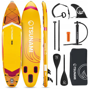 Надувна SUP дошка PRO T11 TSUNAMI P-5905973405584 з веслом 350 см