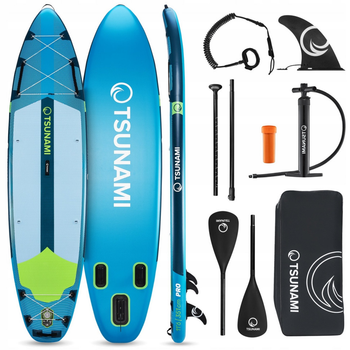 Надувна SUP дошка PRO T15 TSUNAMI P-5905973405638 з веслом 350 см