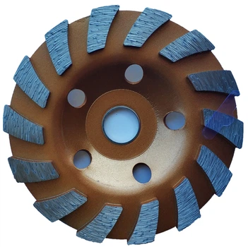 813 Чаша алмазная Pakta шлифовальная турбо 125*22,2mm*Т5 - сухое/мокре шлифование бетона, камня