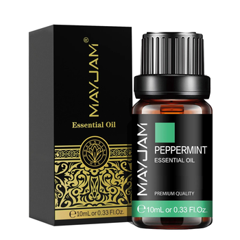 Эфирное масло MAYJAM Перечной мяты 10ml натуральное премиум для улажнителя бани сауны ванной