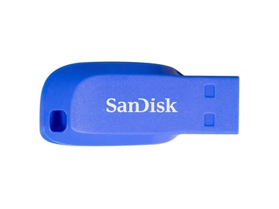 USB флеш накопичувач SanDisk 16 GB Cruzer Blade Blue Electric (SDCZ50C-016G-B35BE)