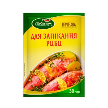 Приправа для запекания рыбы Любисток 30г
