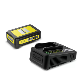 Быстрозарядный комплект Karcher Battery Power (18 В, 2.5 А*ч) АКБ + зарядное устройство (26178)