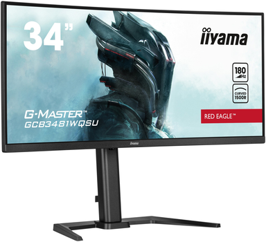 Монитор 34" iiyama G-Master Red Eagle GCB3481WQSU-B1 (4948570124251)