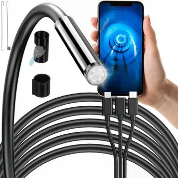 Ендоскопічна камера для телефону Bigstren, Full HD, 2 м кабелю, 3 насадки, СР23020