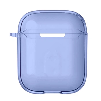 Кейс для навушників TPU Colorful футляр для AirPods 1/ AirPods 2 Blue