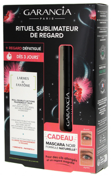 Zestaw do pielęgnacji twarzy Garancia Larmes De Fantomes Serum pod oczy Roll-on 10 ml + Tusz do Rzęs Czarny 4 ml (3700928803062)