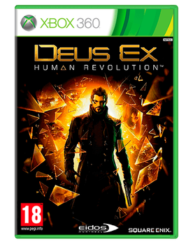 Игра Microsoft Xbox 360 Deus Ex Human Revolution Английская Версия Б/У