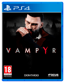 Игра Sony PlayStation 4 Vampyr Русские Субтитры Б/У