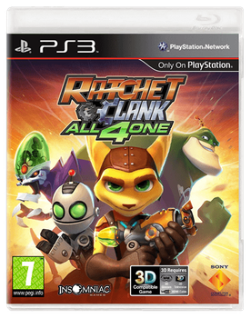 Игра Sony PlayStation 3 Ratchet & Clank: All 4 One Русская Озвучка Б/У