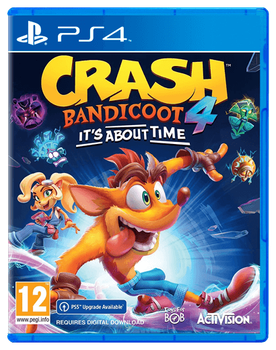 Игра Sony PlayStation 4 Crash Bandicoot 4: It's About Time Русские Субтитры Б/У