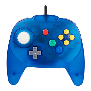 Геймпад Проводной RMC N64 Version 2 Trans-Blue 1.8m