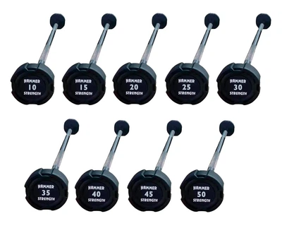 Набор прямых штанг 10–50 кг Hammer Strength FF10-50TPP