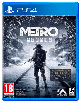 Игра Sony PlayStation 4 Metro Exodus SteelBook Edition Русская Озвучка Б/У
