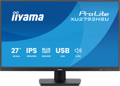 Monitor 27" Iiyama ProLite XU2793HSU-B7 (4948570124602)