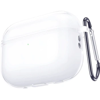 Чохол навушників для Apple AirPods Pro 2, Clear Case, Прозорий