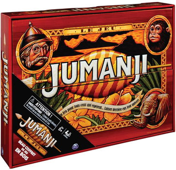 Gra planszowa Spin Master Jumanji w drewnianym pudełku (wersja grecka) (778988324370)