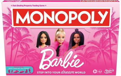 Gra planszowa Hasbro Monopoly Barbie (wersja grecka) (5010996213051)