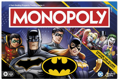Gra planszowa Hasbro Monopoly DC Batman (wersja grecka) (5010996269317)