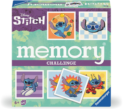 Gra planszowa Ravensburger Disney Memory Wyzwanie Stitch (wersja angielska) (4005556246977)