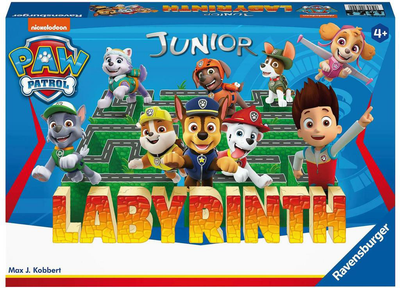 Gra planszowa Ravensburger Psi Patrol junior labirynt (wersja grecka) (4005556207992)