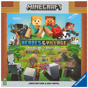 Gra planszowa Ravensburger Minecraft bohaterowie wioski (wersja wielojęzyczna) (4005556223671)