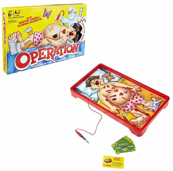 Настільна гра Hasbro Класична операція (англійська версія) (5010994964504)