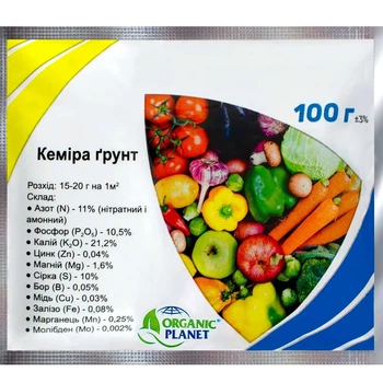 Кеміра Грунт універсальне хелатне добриво NPK 11-11-21 / 100 г