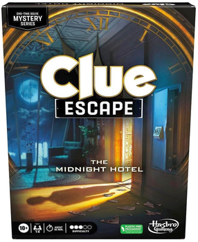 Gra planszowa Hasbro Cluedo Escape tajemnica w czarnym hotelu (wersja grecka) (5010996171689)