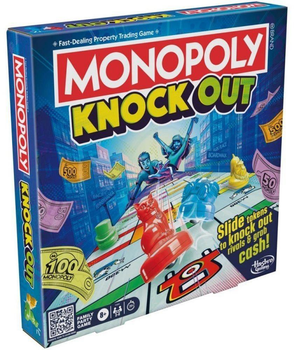 Gra planszowa Hasbro Monopoly Nokaut (wersja grecka) (5010996218476)