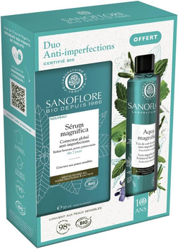 Zestaw do pielęgnacji twarzy Sanoflore Magnifica 10 Years Anti-Imperfections Serum 30 ml + Woda pielęgnacyjna 50 ml (3433425435596)