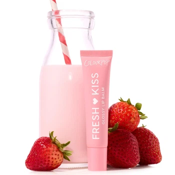 Пептидный бальзам для губ ColourPop "Strawberry Milk" Fresh Kiss Glossy Balm