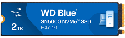 SSD диск Western Digital Blue SN5000 2TB M.2 PCIe 4.0 x4 3D NAND TLC (WDS200T4B0E-00CNZ0)