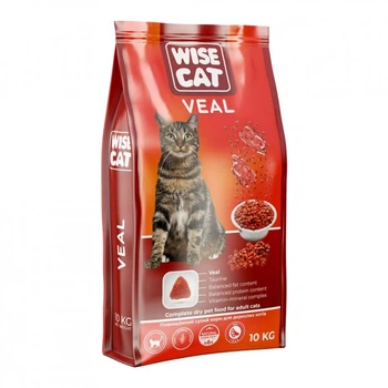 Сухий корм для кішок Wise Cat Veal 400 г (4820111141661) (252410)