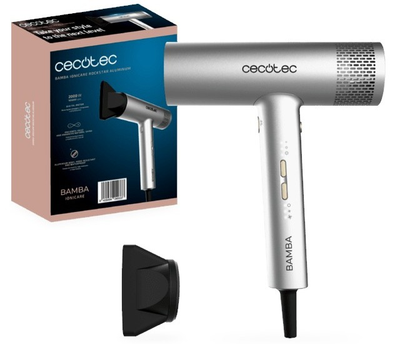 Suszarka do włosów Cecotec IoniCare RockStar Aluminum srebrna (8435484049337)