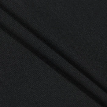 Тканина костюмна MICRO GABARDIN чорна (200г/м.кв150см пог.м) 104998