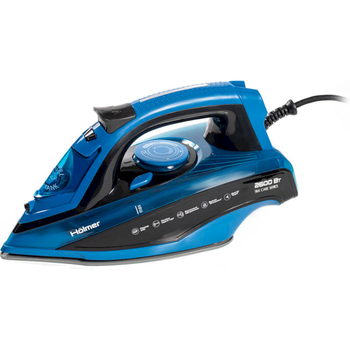 Керамічна праска Holmer HIC‑2642 | Потужність 2600 Вт, ємність 420 мл, Blue–Black