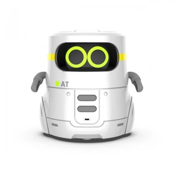 Розумний робот з сенсорним керуванням та навчальними картками - AT-ROBOT 2 (білий)