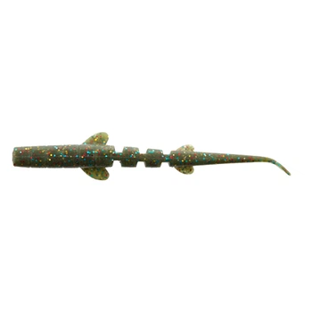 Силікон Lucky John Unagi Slug 2.5in / 63мм / 10шт / колір F08 (140304-F08)
