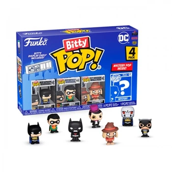 Набір ігрових фігурок Bitty Pop! серії DC (4 фігурки в асортименті)