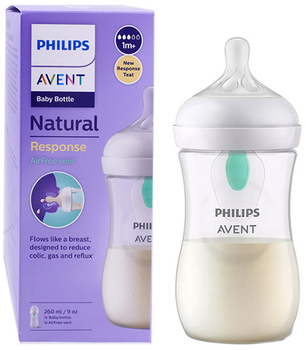 Butelka do karmienia Philips Avent Natural Response 1+ m 260 ml (8710103990390)