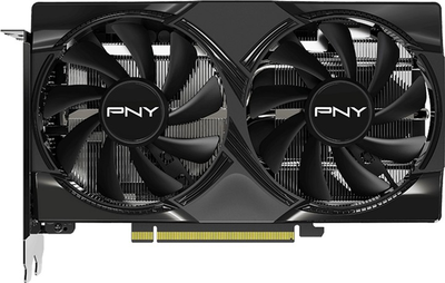 Видеокарта PNY PCI-Ex GeForce RTX 5060 Dual Fan OC 8GB GDDR7 (128bit) (2535/28000) (HDMI, 3 x DisplayPort) (VCG50608DFXPB1-O)